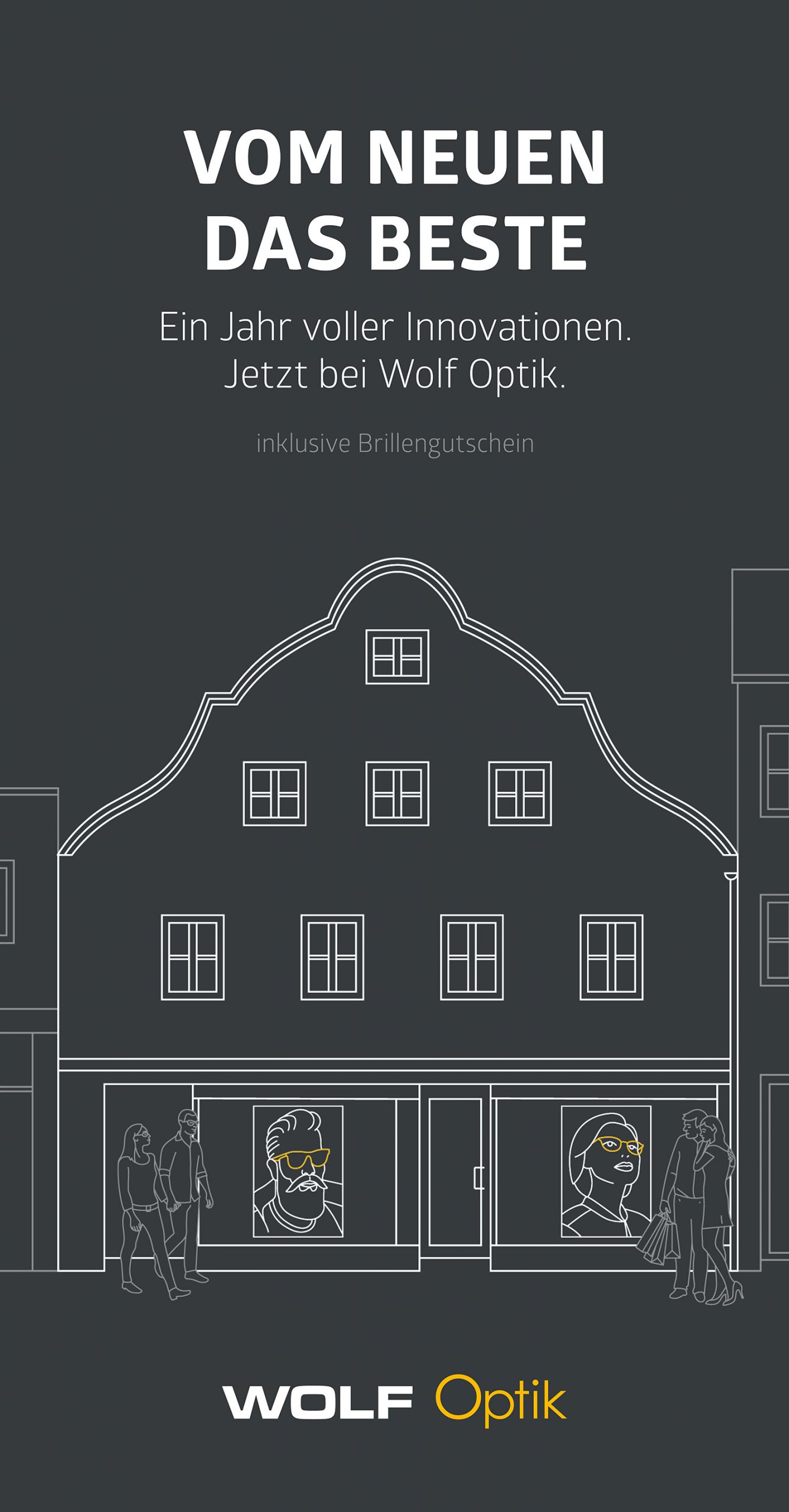 Wolf Optik Print Kampagne